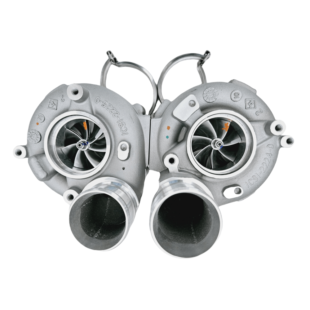 Turbocharger with Electronic Actuator and Water Cooling