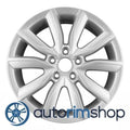 17" V-Split 10-Spoke Diamond Silver Alloy Wheel