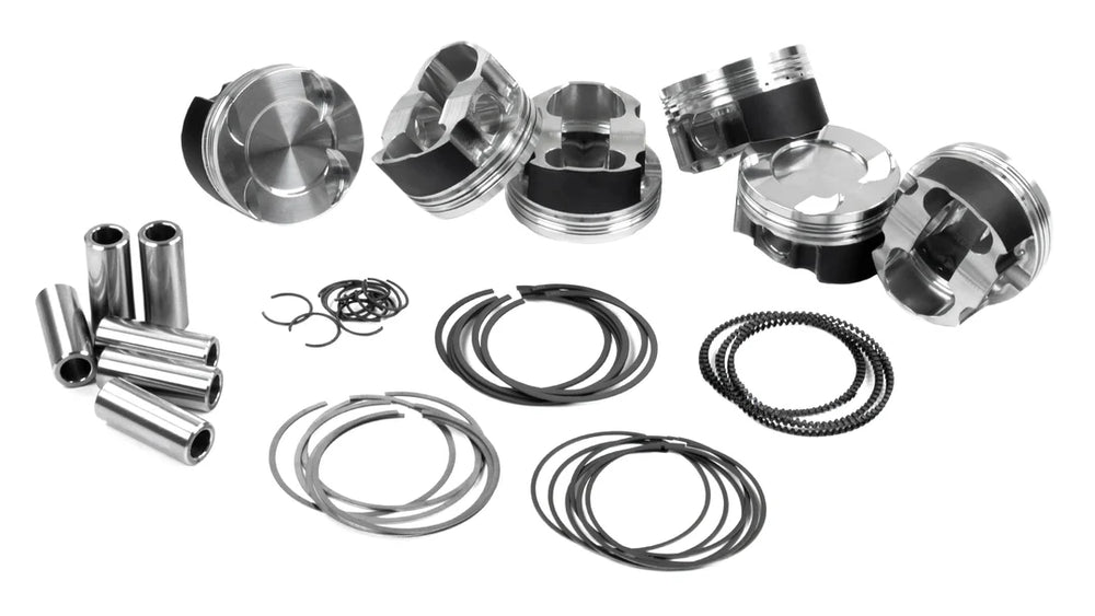 Forged Dish Piston Set, 84.50mm Bore, 10.0:1