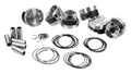 Forged Dish Piston Set, 84.50mm Bore, 10.0:1