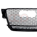 Honeycomb Grille w/ Quattro Badge