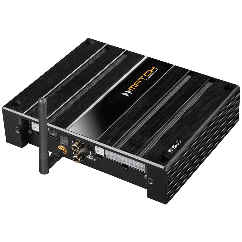 MATCH 8-Channel Amplifier with 9-Channel DSP