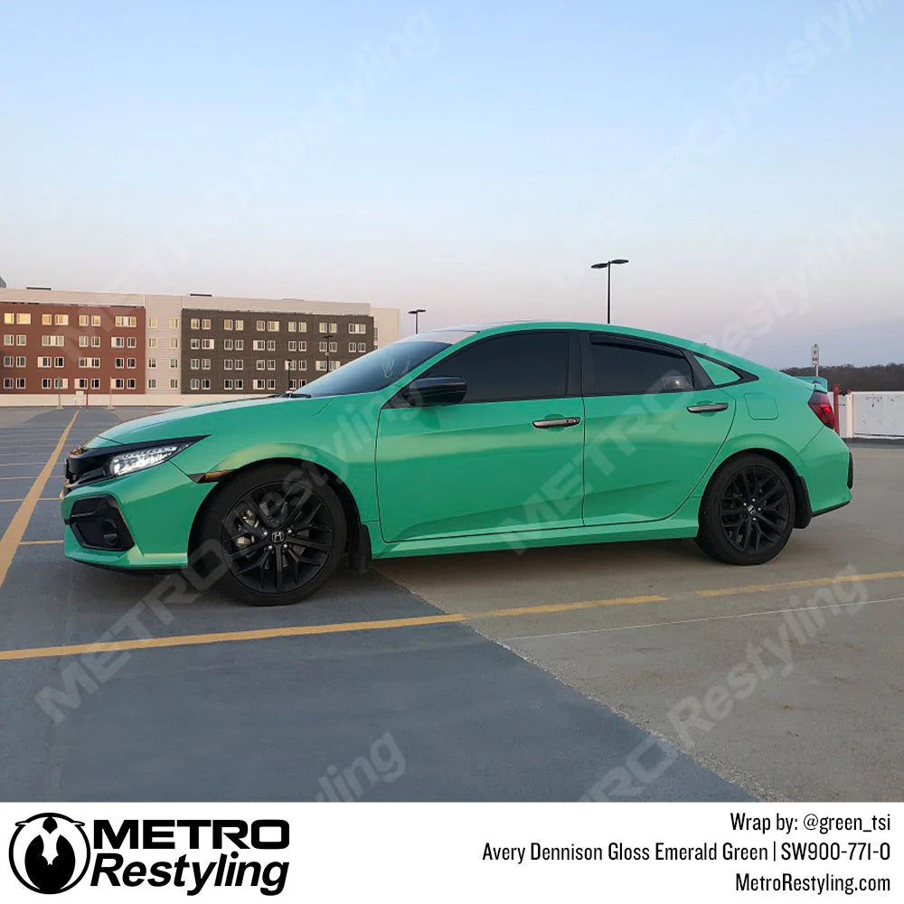 Gloss Emerald Green Vinyl Wrap Film