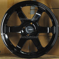 AV-06 17x8 +35mm 4x100 73.1mm Gloss Black Wheel