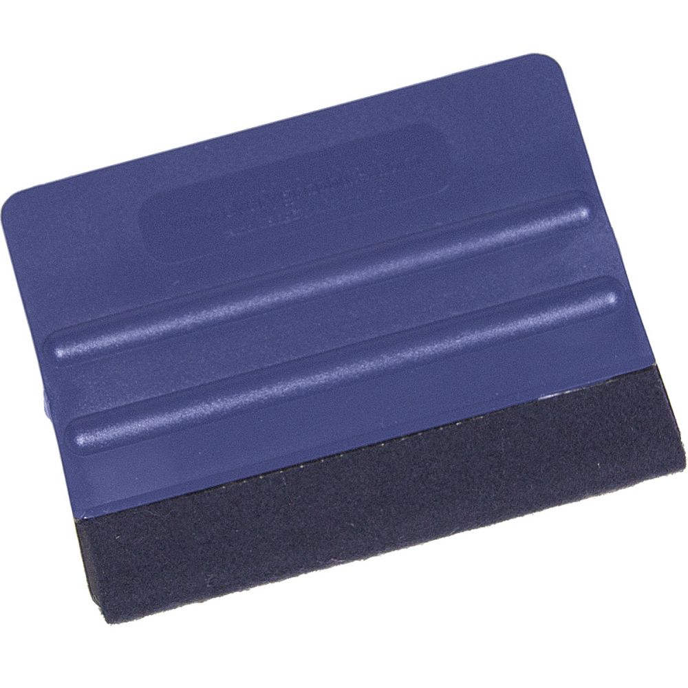 Blue Nylon Squeegee with Felt Edge