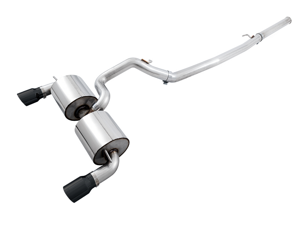 Touring Edition 3" Cat-Back Exhaust System w/ 4-1/2" Diamond Black Tips