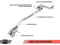 AWE Tuning Mk6 GLI 2.0T - Mk6 Jetta 1.8T Track Edition Exhaust - Polished Silver Tips