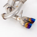 Quad Exit 3" Double Wall Neochrome Tip Exhaust