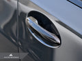 Dry Carbon Fiber Door Handle Cover Trim Set