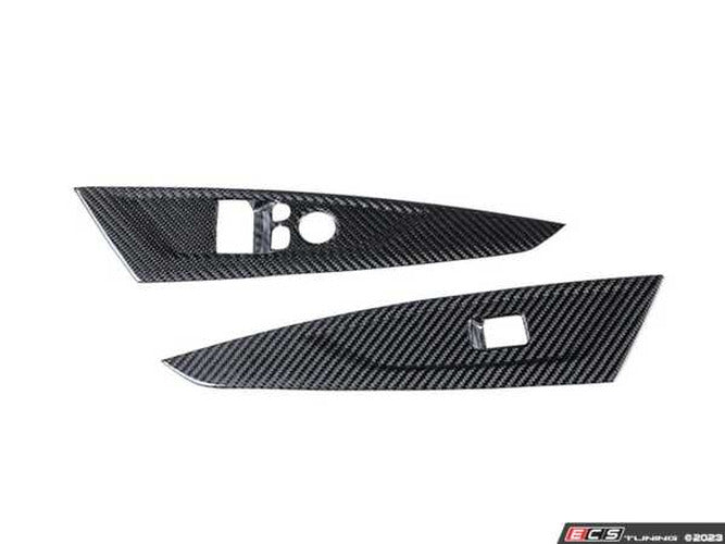 Dry Carbon Window Switch Panel Trim Set