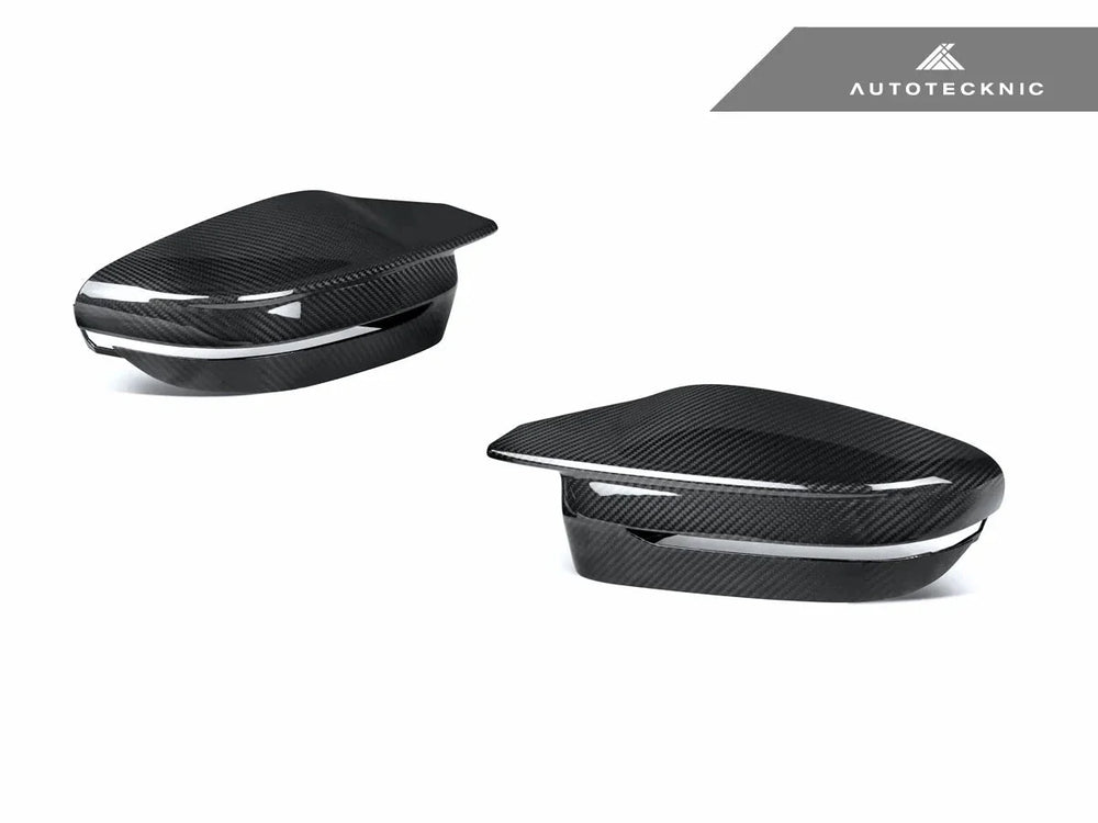 Dry Carbon Fiber Mirror Cap Set