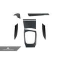 Dry Carbon Fiber Interior Trim Kit 7-Piece