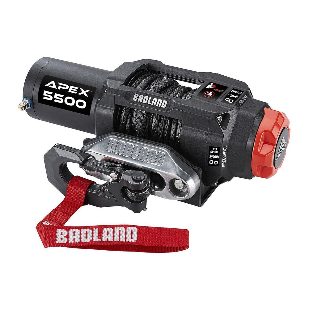 Apex 5500 lb Synthetic Rope Winch