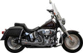 2-Into-1 Stainless Steel Exhaust System with Megaphone