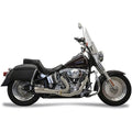 2-Into-1 Stainless Steel Exhaust System with Megaphone