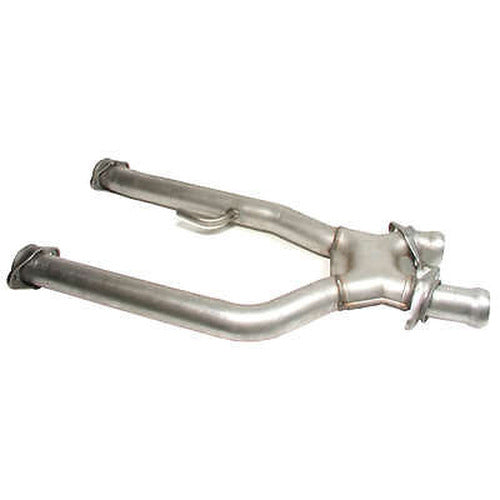 2-Into-1 Stainless Steel Exhaust System with Megaphone