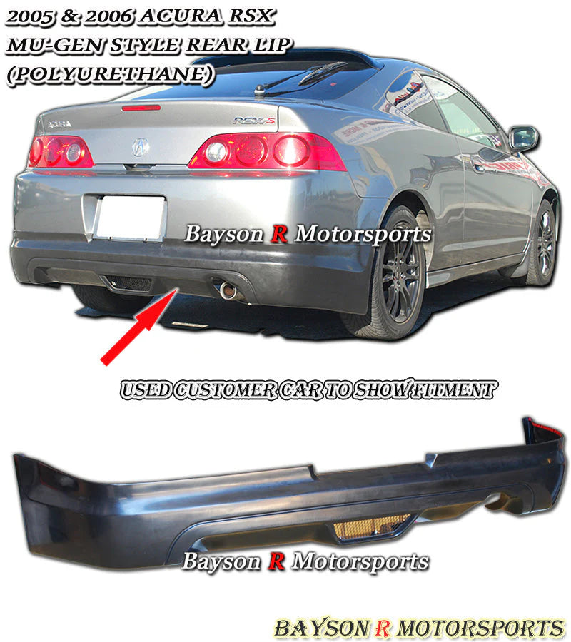 MU Style Rear Lip