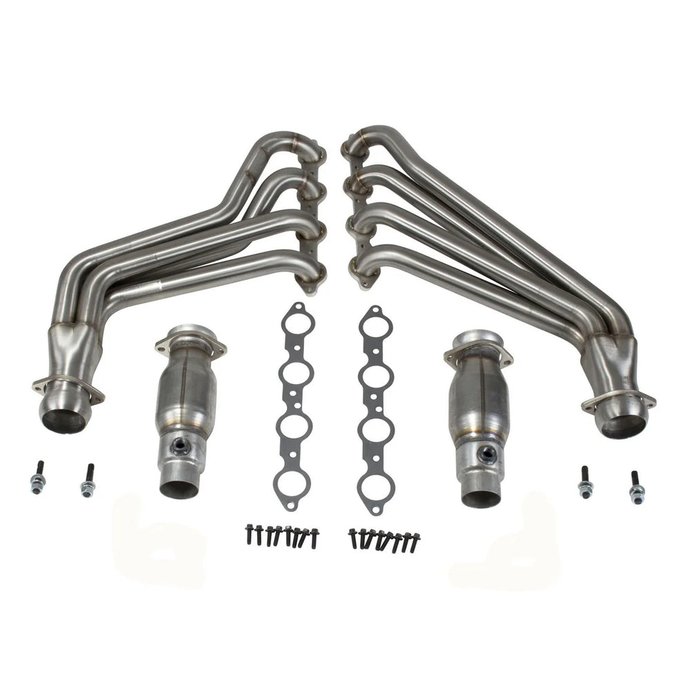 Long Tube Exhaust Headers w/ Catalytic Converters