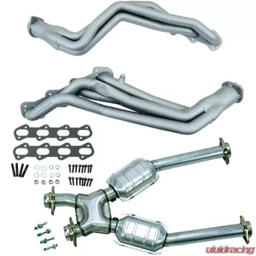 Long Tube Header and Catted Mid Pipe Kit