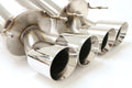 PRT Axle Back Exhaust System, Quad Round Tips
