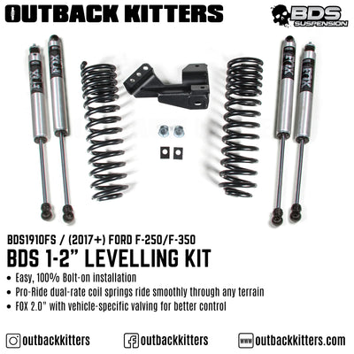 1-2 Inch Leveling Kit w/ Pro-Ride Coil Springs