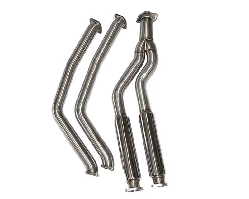 Dual 2.5-Inch Mandrel-Bent Midpipe