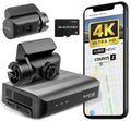 4K UHD/FHD Dual-Channel Dash Cam