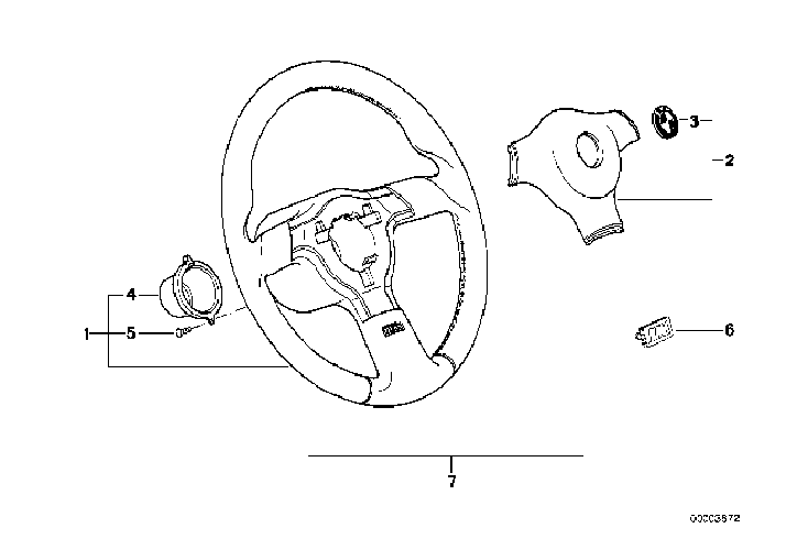 M-Tech Horn Button