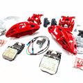 Front 4-Piston Caliper and Rear Single-Piston Caliper Kit