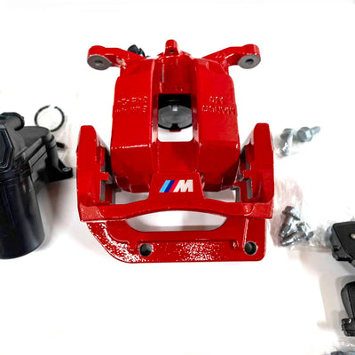 Front 4-Piston Caliper and Rear Single-Piston Caliper Kit