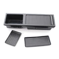 Center Console Storage Tray with Roller Cover