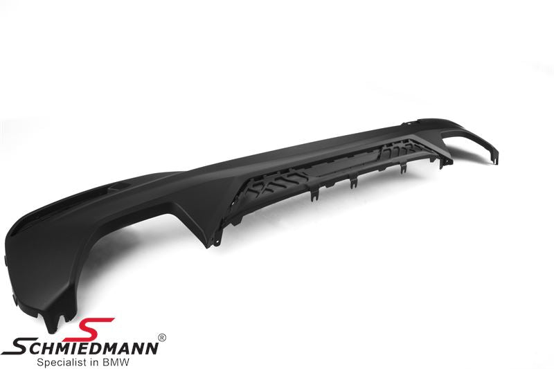 M Performance Matte Black Rear Diffuser