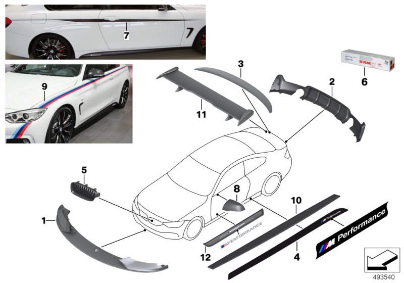 M Performance Kidney Grille