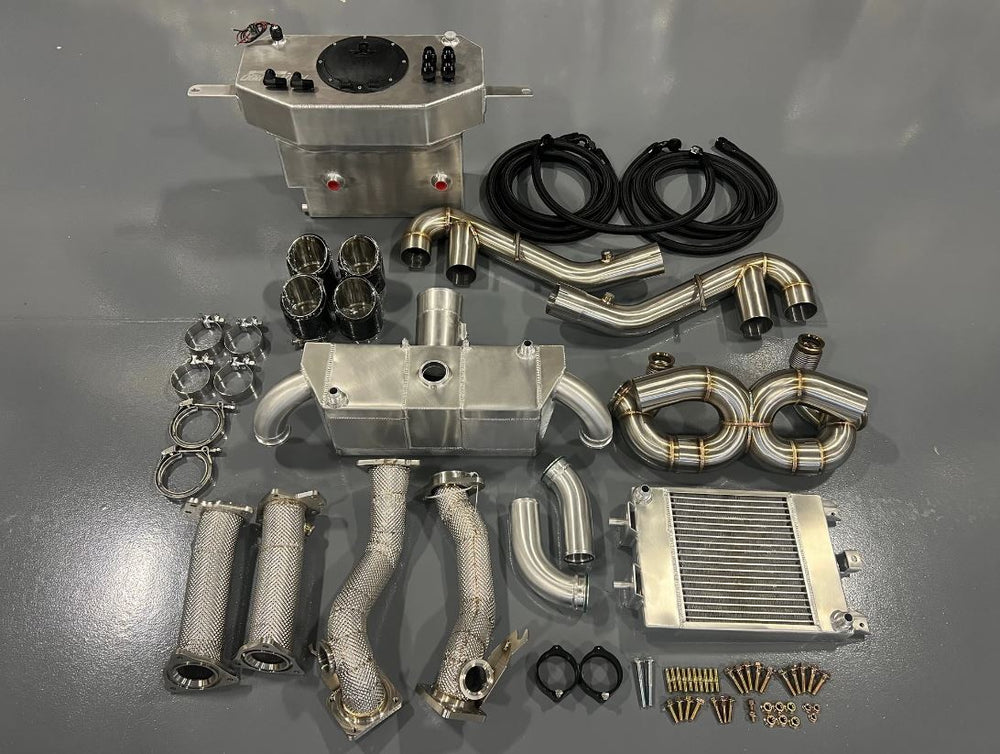 Twin-Turbo Package with Precision Turbo 6466