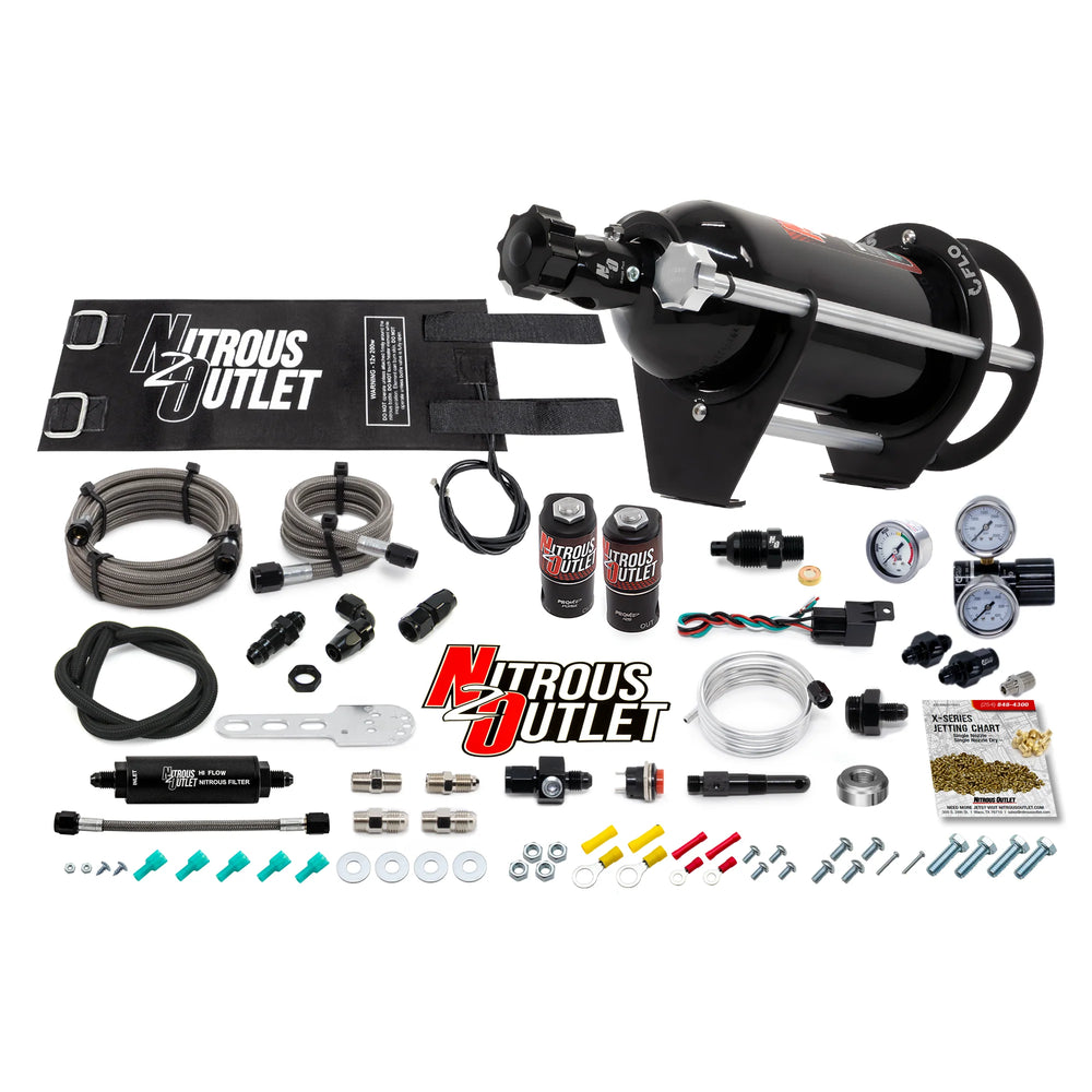 Nitrous Outlet Level 1 Dry Single Nozzle Boost-N-Juice