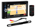Double-DIN 6.5-Inch Touchscreen GPS Bluetooth Car Stereo