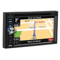 Double-DIN 6.5-Inch Touchscreen GPS Bluetooth Car Stereo