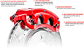 Replacement Rear Brake Caliper Set