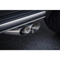 Exhaust System w/ 76mm Slanted Tips