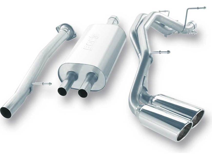 Touring Cat-Back Exhaust System Dual-Tip