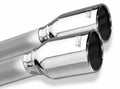 Touring Cat-Back Exhaust System, Dual Polished Chrome Tips