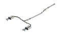 S-Type Cat-Back Exhaust System with Dual 4-Inch Bright Chrome Tips