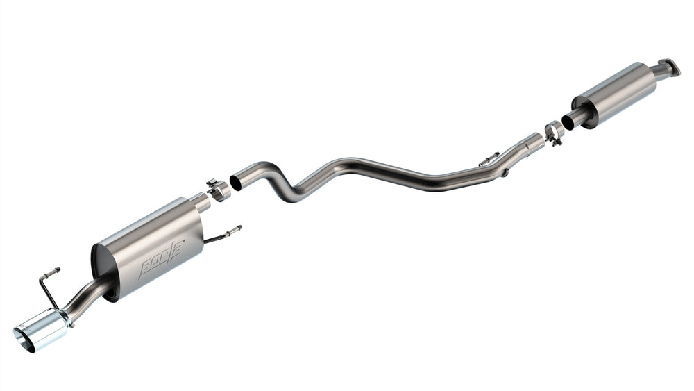 2.25" Cat-Back Exhaust System w/ Single Round Tip