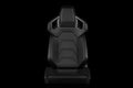 Alpha X Series Black Leatherette Sport Seat
