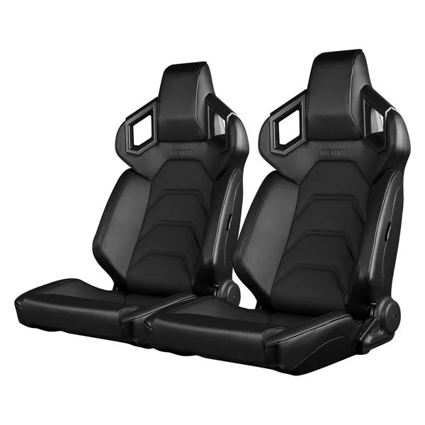 Alpha X Series Black Leatherette Sport Seat