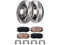 Rear Disc Brake Rotor with UV Coating