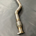 2.5-Inch Mandrel-Bent 304 Stainless Steel Y-Pipe