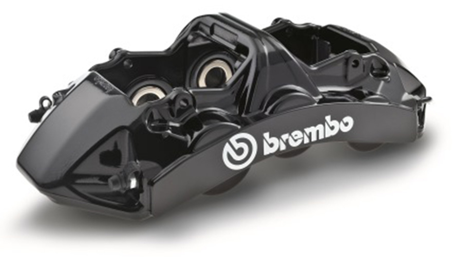 355mm x 32mm 6-Piston Monobloc Caliper Kit with Slotted Rotors