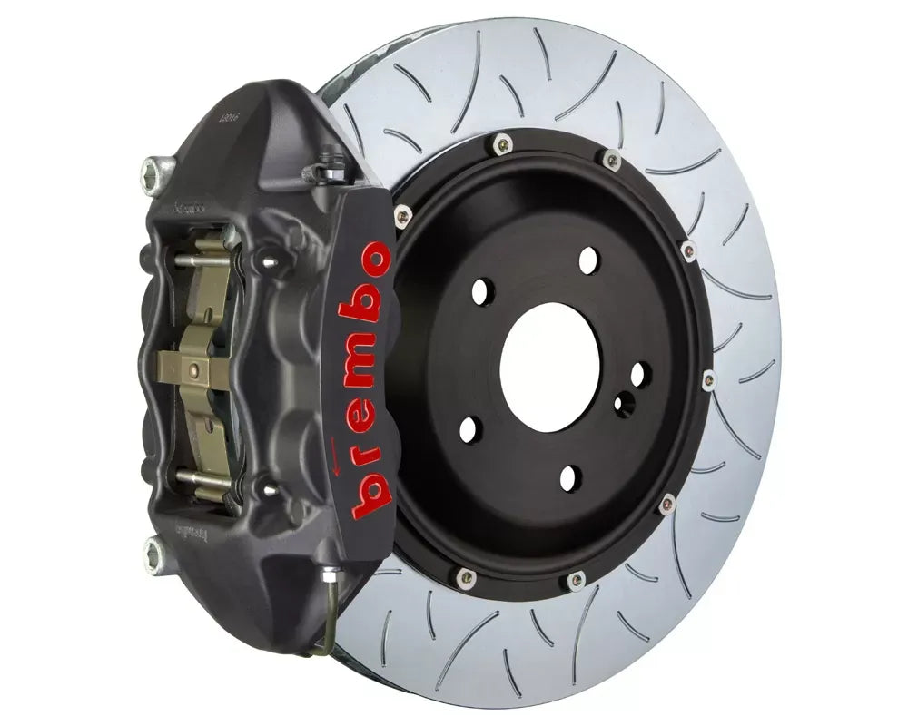 4-Piston Caliper Type 3 Slotted Rotor Kit 345x28mm
