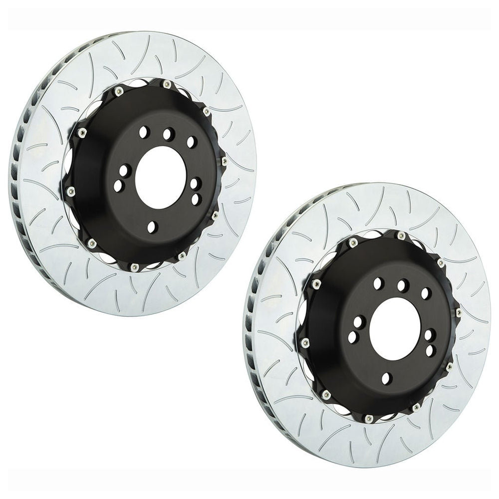 GT Series Type-3 Slotted 2-Piece Front Brake Rotor